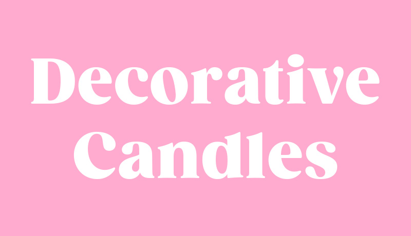 Decorative Candles