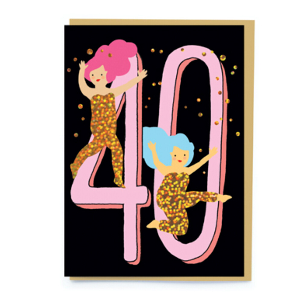 40th Birthday Card