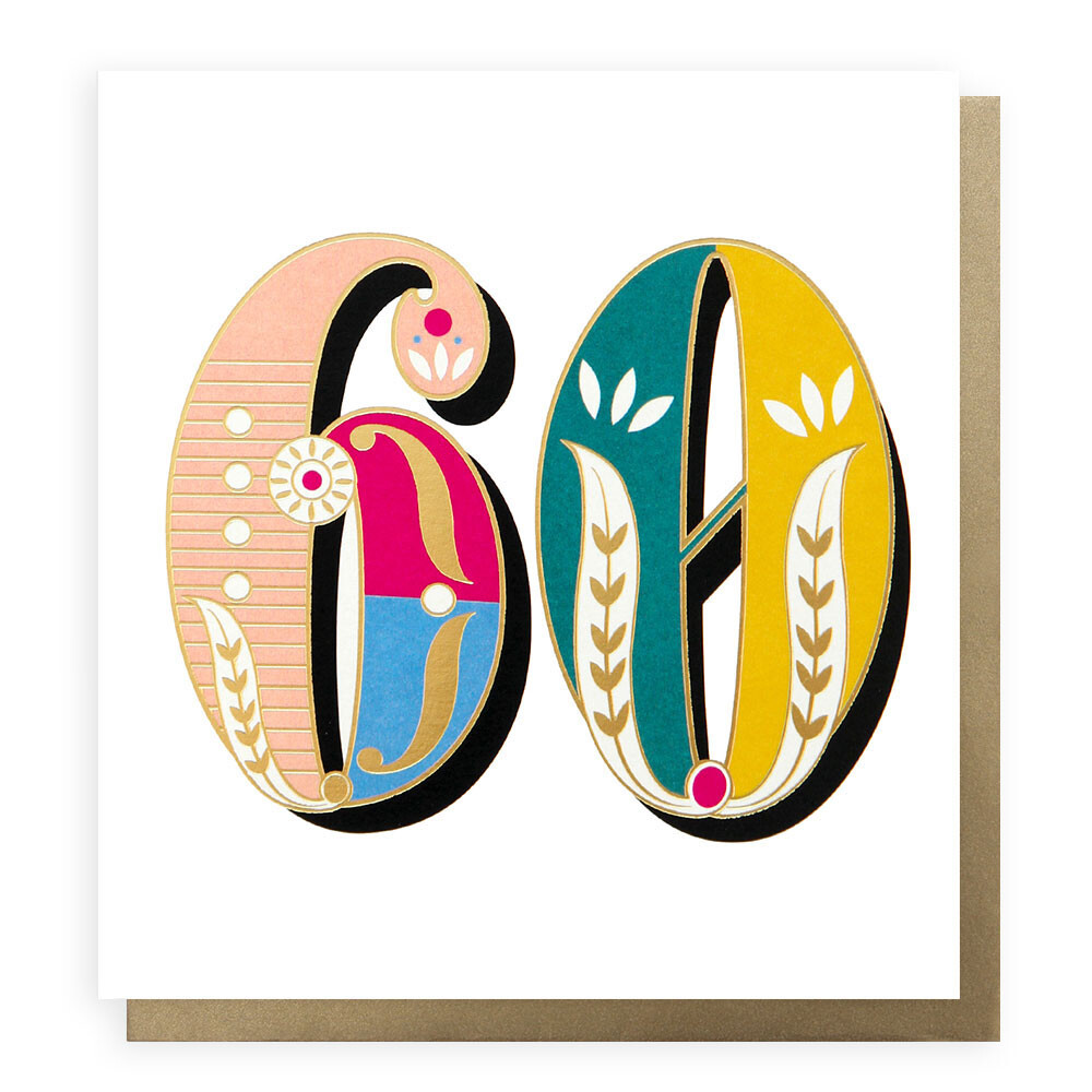 Carnival Age 60 Card