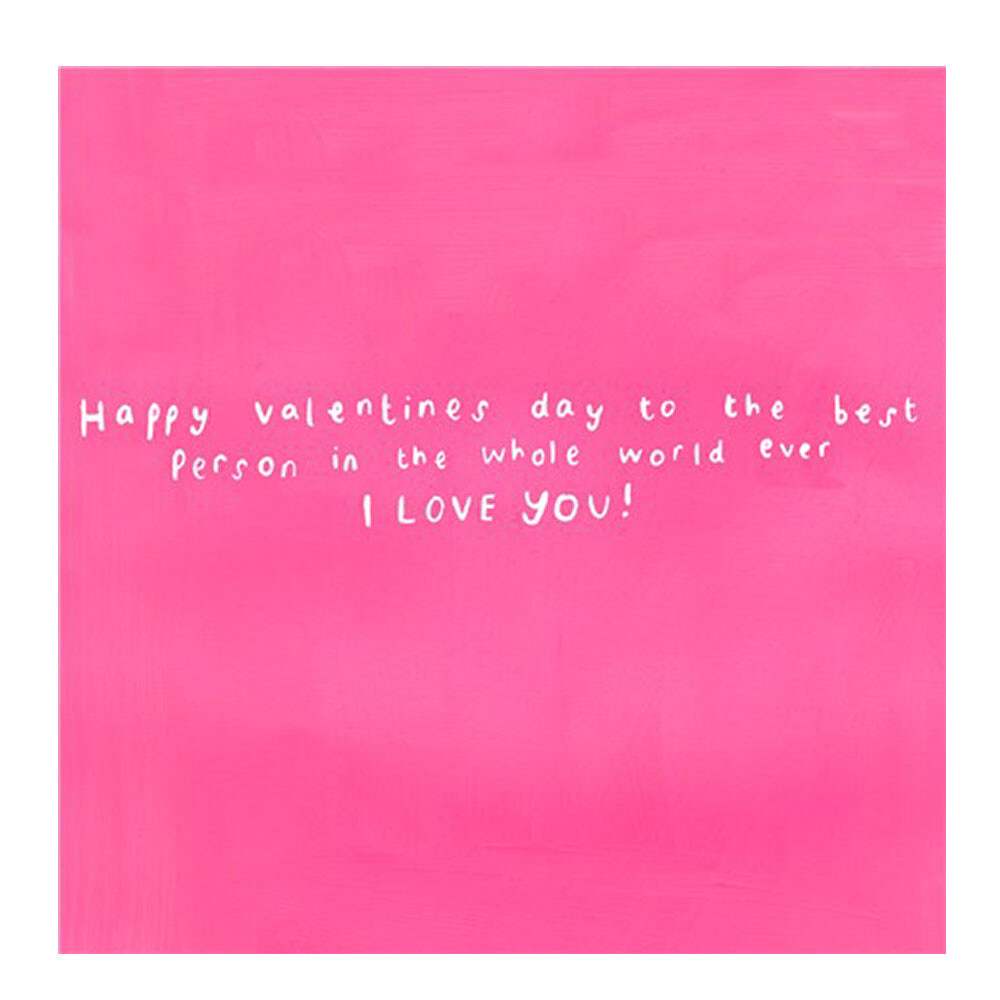 Best Person In The Whole World Card