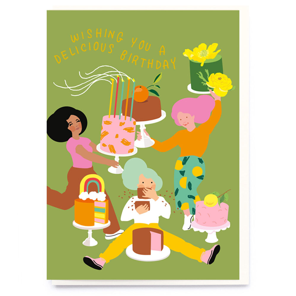 Birthday Cakes Card