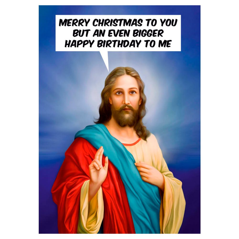 Jesus Happy Birthday Card | Utility Gift UK