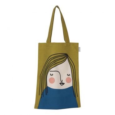 Heart Home Canvas Foldable Shopping Bag for Ladies|Travel Tote Bag|Grocery  Bag For Daily Use (Brown & Yellow)