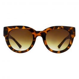 A.Kjaerbede Winnie round sunglasses in havana