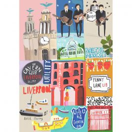 Sooshichacha Liverpool A3 Print Utility Gift UK