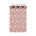 Adopo Twin Wire Notepad - Hearts