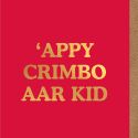 'Appy Crimbo Aar Kid Christmas Card