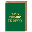 'Appy Crimbo Ye Divvy Christmas Card