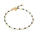 Enamel Copenhagen Lola Bracelet - Petrol Green