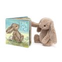 Jellycat Bashful Bunny Little Me Book