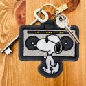 Snoopy Key Charm Boombox