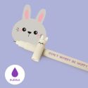 Erasable Bunny Pen (Purple)