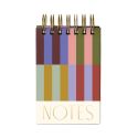 Twin Wire Notepad - Bold Stripe