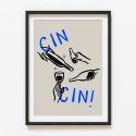 East End Cin Cin A3 Print