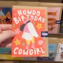 Birthday Cowgirl Card