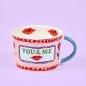 Eleanor Bowmer Set of 2 Love Mugs