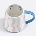 Eleanor Bowmer Pink Wave Mug