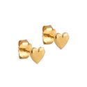 Enamel Copenhagen Small Heart Stud Earrings