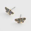 Fable England Deco Butterfly Stud Earrings