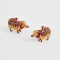 Fable England Cosy Hedgehog Stud Earrings