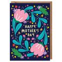 Floral Foil Mother's Day Card