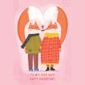 Foxy Wife Valentines Card