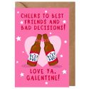 Galentines Beers Valentines Card