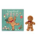 Jellycat Gingerbread Fred Book