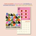 Good Tuesday 2025 Modernist Calendar