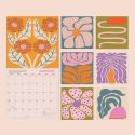 Good Tuesday 2025 'Les Fleurs' Calendar 