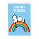 Snoopy Good Vibes Tea Towel