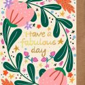 Fabulous Day Foil Card