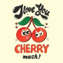 Cherry Much Valentines Card