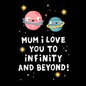 Infitinty and Beyond Mother's Day Card