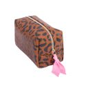 Leopard Print Cosmetic Bag