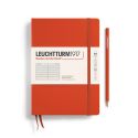 Leuchtturm A5 Ruled Notebook - Fox Red