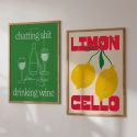 Proper Good Limoncello A3 Print