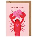 Lobster Valentines Card