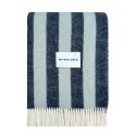 Maison Deux Candy Wrap Blanket Navy - Ice Blue