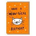 Meow-gical Birthday Card