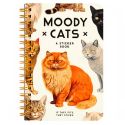 Moody Cats Sticker Book