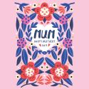 Mum Heart Floral Mother's Day Card