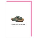 Sandals Mother's Day Card