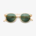 MessyWeekend New Depp Sunglasses - Champagne Green