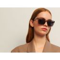 A Kjaerbede Nancy Sunglasses - Grey Transparent