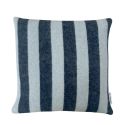 Maison Deux Candy Wrap Cushion - Navy Ice Blue