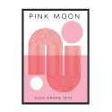 Fan Club Pink Moon A3 Print