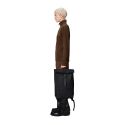 Rains Rolltop Rucksack Black
