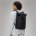 Rains Rolltop Rucksack Black