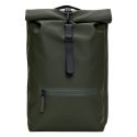 Rains Rolltop Rucksack Green 